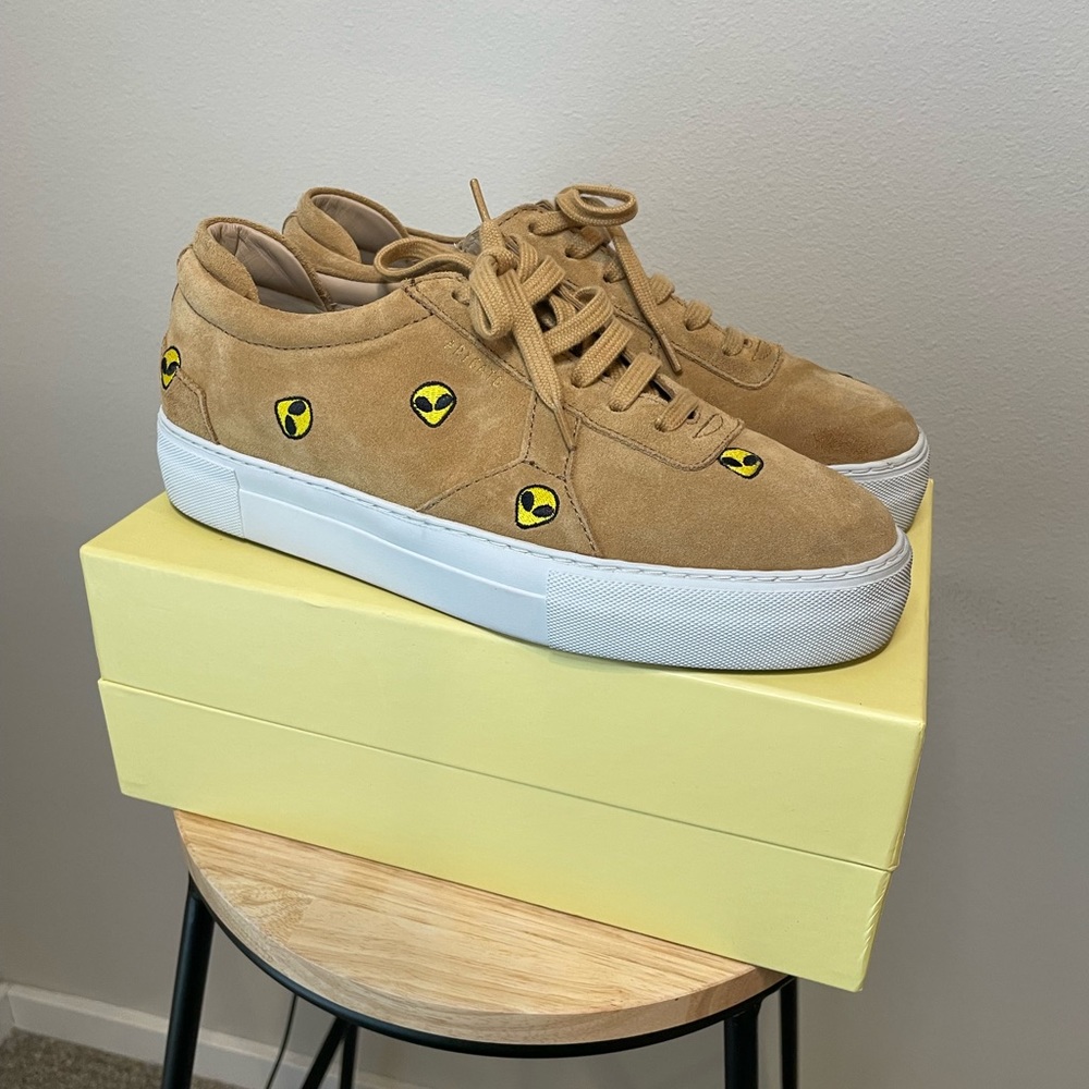 Axel Arigato Alien Suede Platform Sneakers